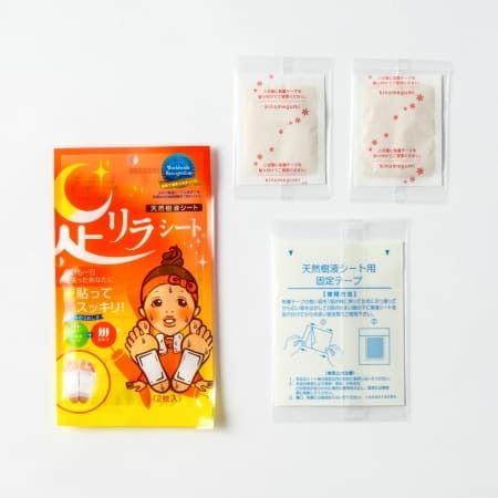 Пластыри для ног MEGUMI Foot Relax Sheet Chili Pepper 2 шт. (2505361432)