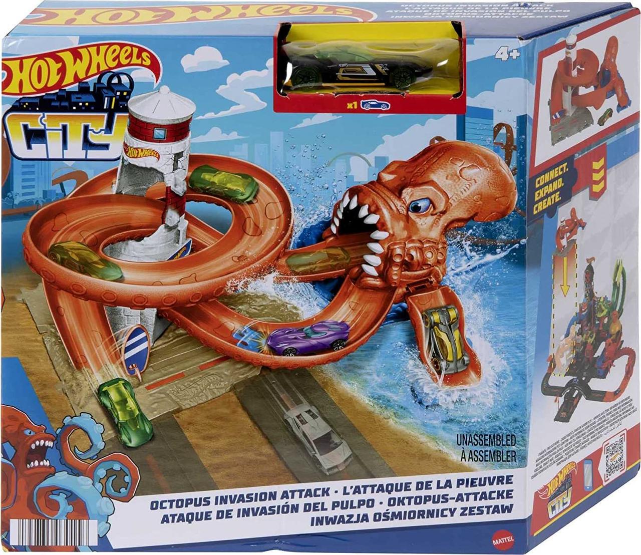 Набір ігровий Hot Wheels Атака Восьминога в місті (HDR31) - фото 5