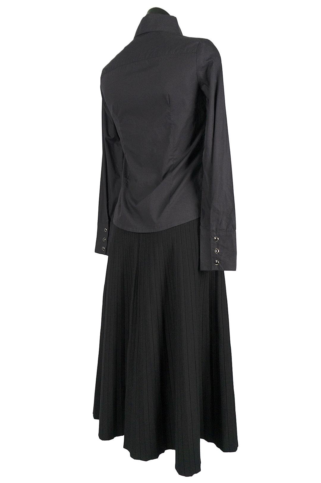 Блуза женская с орнаментом Forza Viva WE-01213 р. 42 Черный (WE-01213-42) - фото 3 Блуза женская с орнаментом Forza Viva WE-01213 р. 42 Черный (WE-01213-42) - фото 3