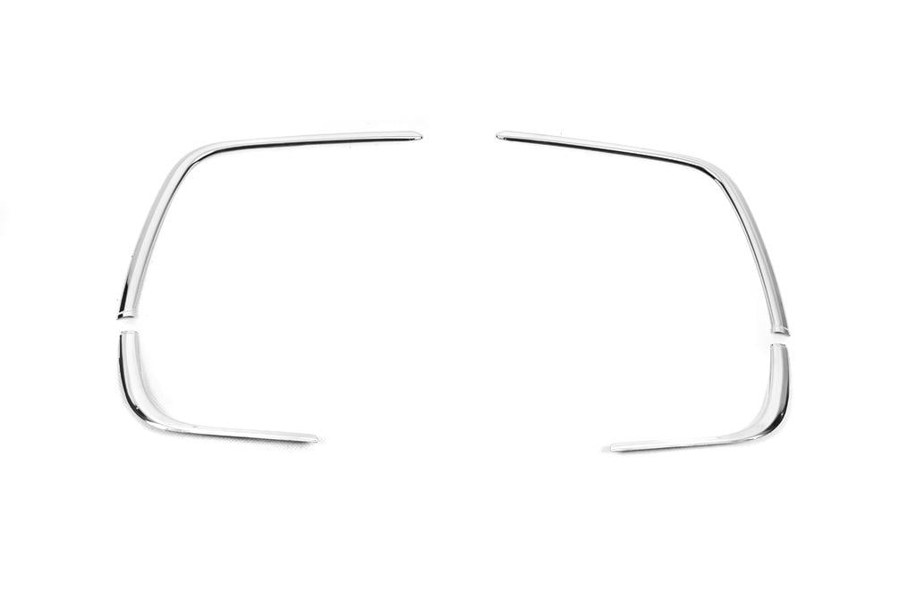 Накладки на противотуманки 2020/ Omsa Line для Volkswagen Tiguan 2016-2023 гг. нержавеющая сталь Хром Накладки на противотуманки 2020/ Omsa Line для Volkswagen Tiguan 2016-2023 гг. нержавеющая сталь Хром