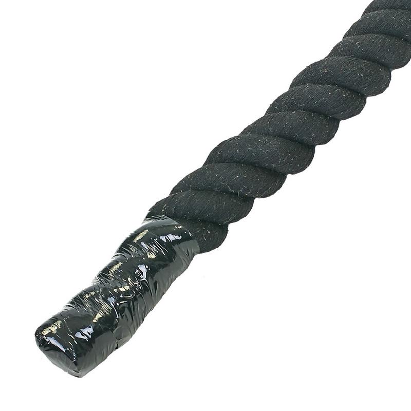 Канат для кроссфита Zelart SP-Planeta COMBAT BATTLE ROPE R-6228-12 12 м Черный (DR003152) - фото 2