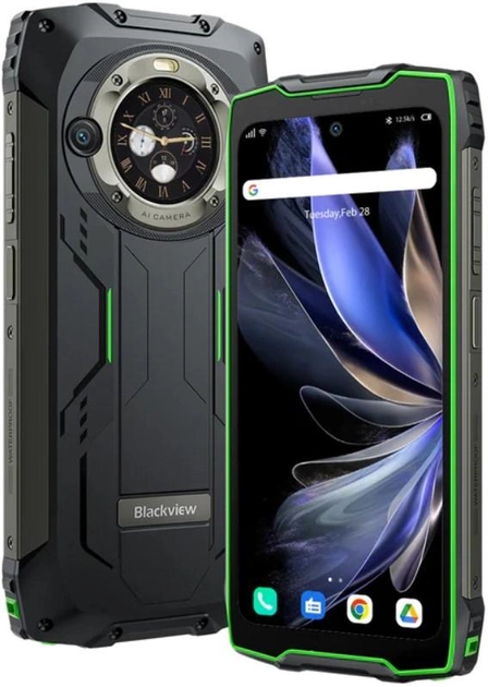 Смартфон Blackview BV9300 Pro 12/256Gb Global Green - фото 2