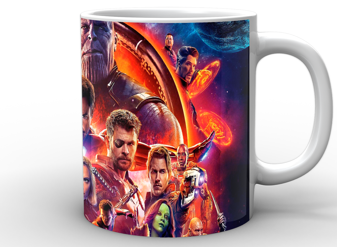 Чашка GeekLand Avengers вселенная марвел Белый (AG.02.031)