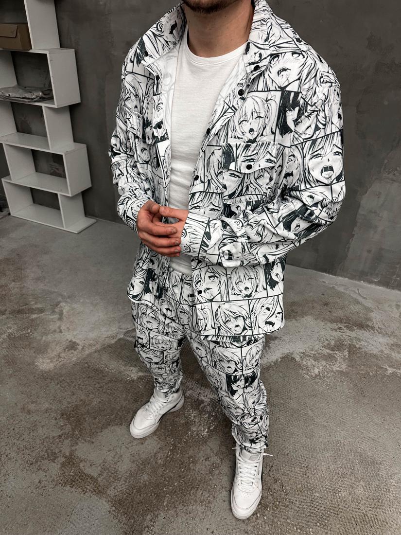 Костюм 52-048 M Білий