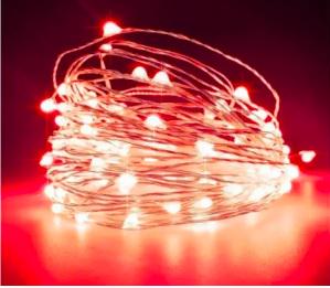 Гирлянда уличная светодиодная MONTANA влагозащищенная в силиконе 10 м Красный (9823) - фото 3