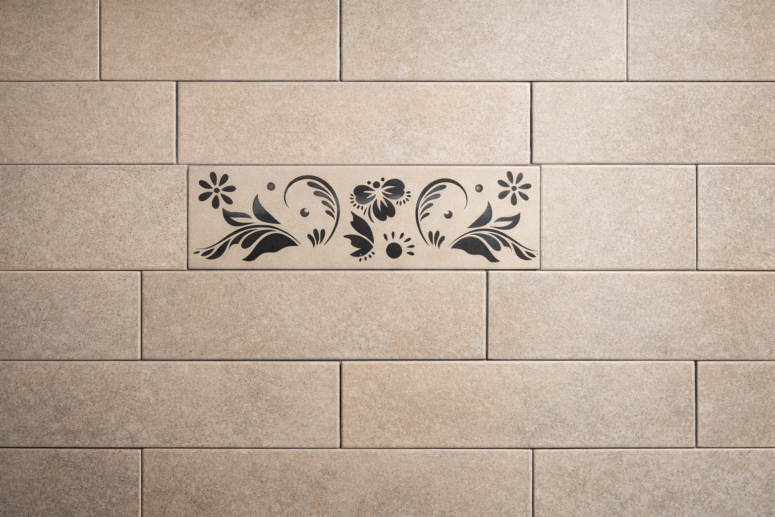 Клинкерная плитка с гравировкой Brickland Symbol Tile 06 - фото 3
