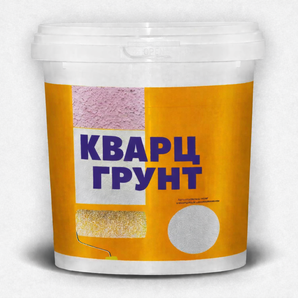 Грунт адгезионный КВАРЦ с кварцевым наполнителем 10 л (28716216) Грунт адгезионный КВАРЦ с кварцевым наполнителем 10 л (28716216)