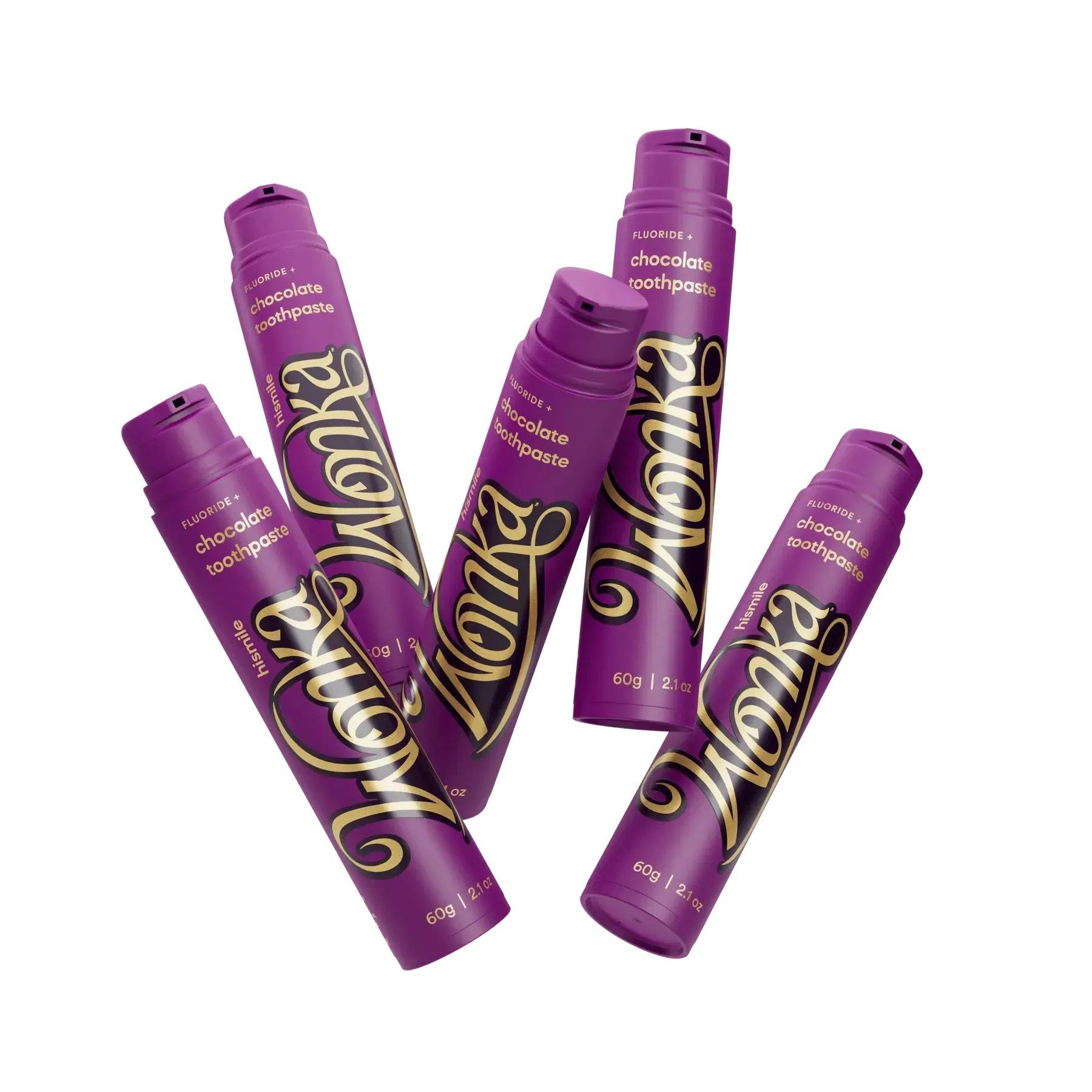 Зубная паста Hismile Wonka Chocolate Toothpaste со вкусом шоколада 60 г (29511082) - фото 3