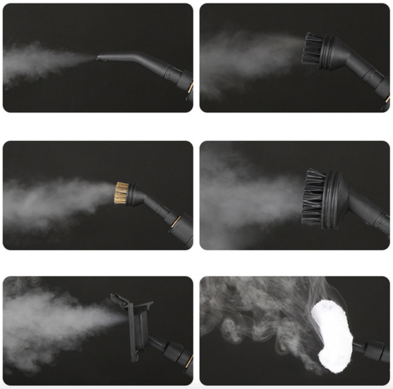 Пароочисник Steam Cleaner універсальний 2500 Вт (27734208) - фото 4 Пароочисник Steam Cleaner універсальний 2500 Вт (27734208) - фото 4