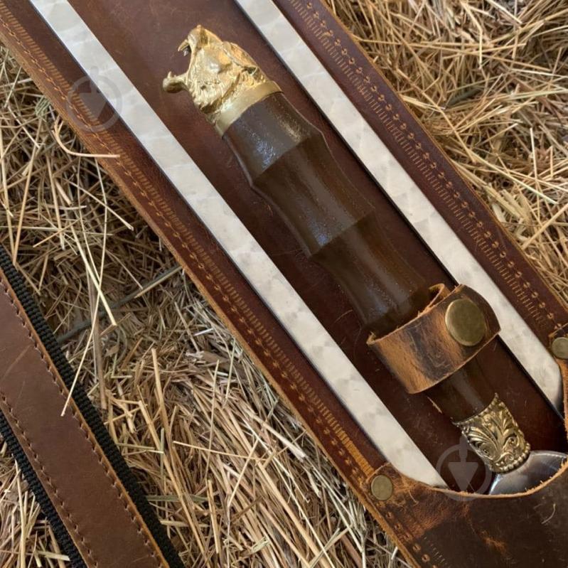 Набір шампурів Gorillas Market "Калчан Тигр МАХ" Gorillas BBQ у шкіряному чохлі - фото 7 Набір шампурів Gorillas Market "Калчан Тигр МАХ" Gorillas BBQ у шкіряному чохлі - фото 7