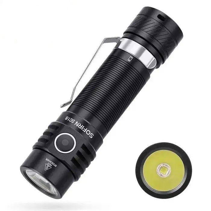 Фонарь Sofirn SC18 с аккумулятором 3000 мАч (2146492162) - фото 2 Фонарь Sofirn SC18 с аккумулятором 3000 мАч (2146492162) - фото 2