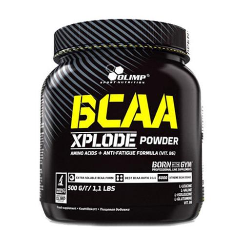 Амінокислота BCAA для спорту Olimp Nutrition BCAA 4:1:1 Xplode Powder 500 г 100 порцій Peach Tea