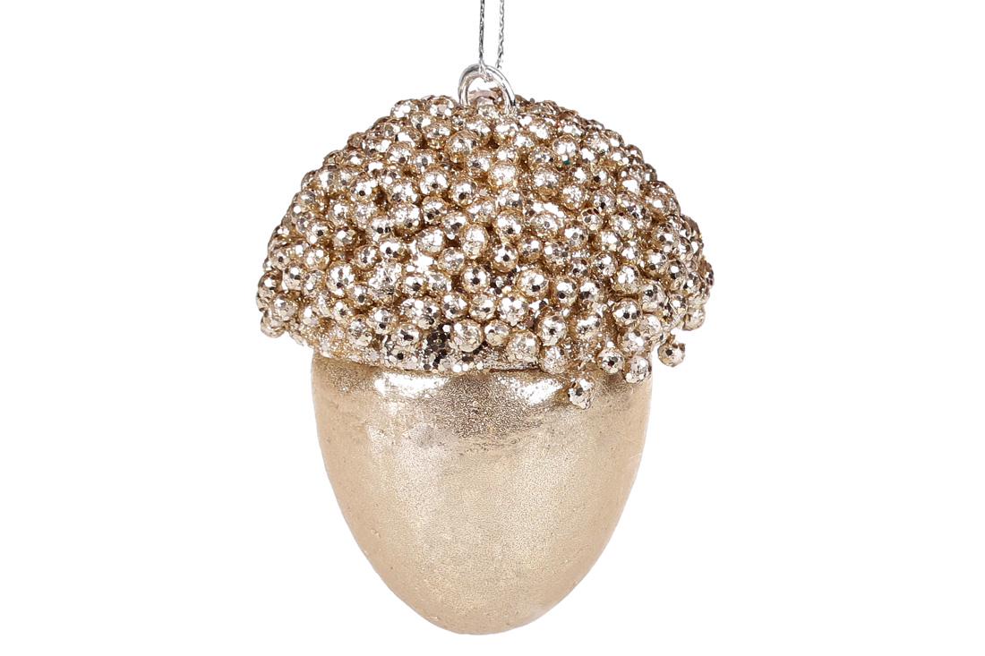 Подвеска декоративная BonaDi Желудь 9 см (182-949)