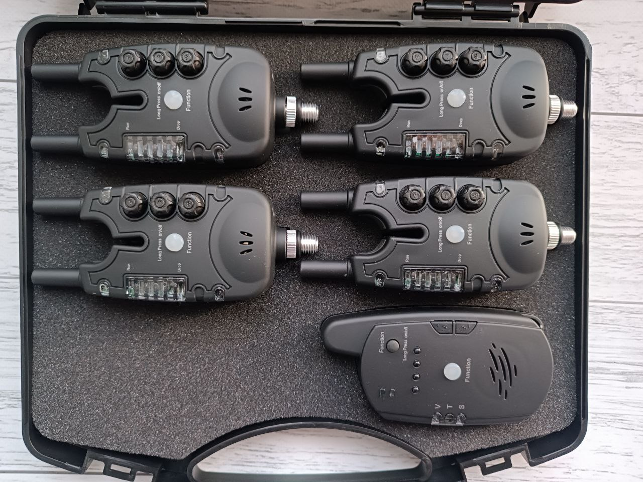 Набір сигналізаторів клювання MIFINE Q5 TLI-28 з пейджером 4/1 шт. (1932385041)