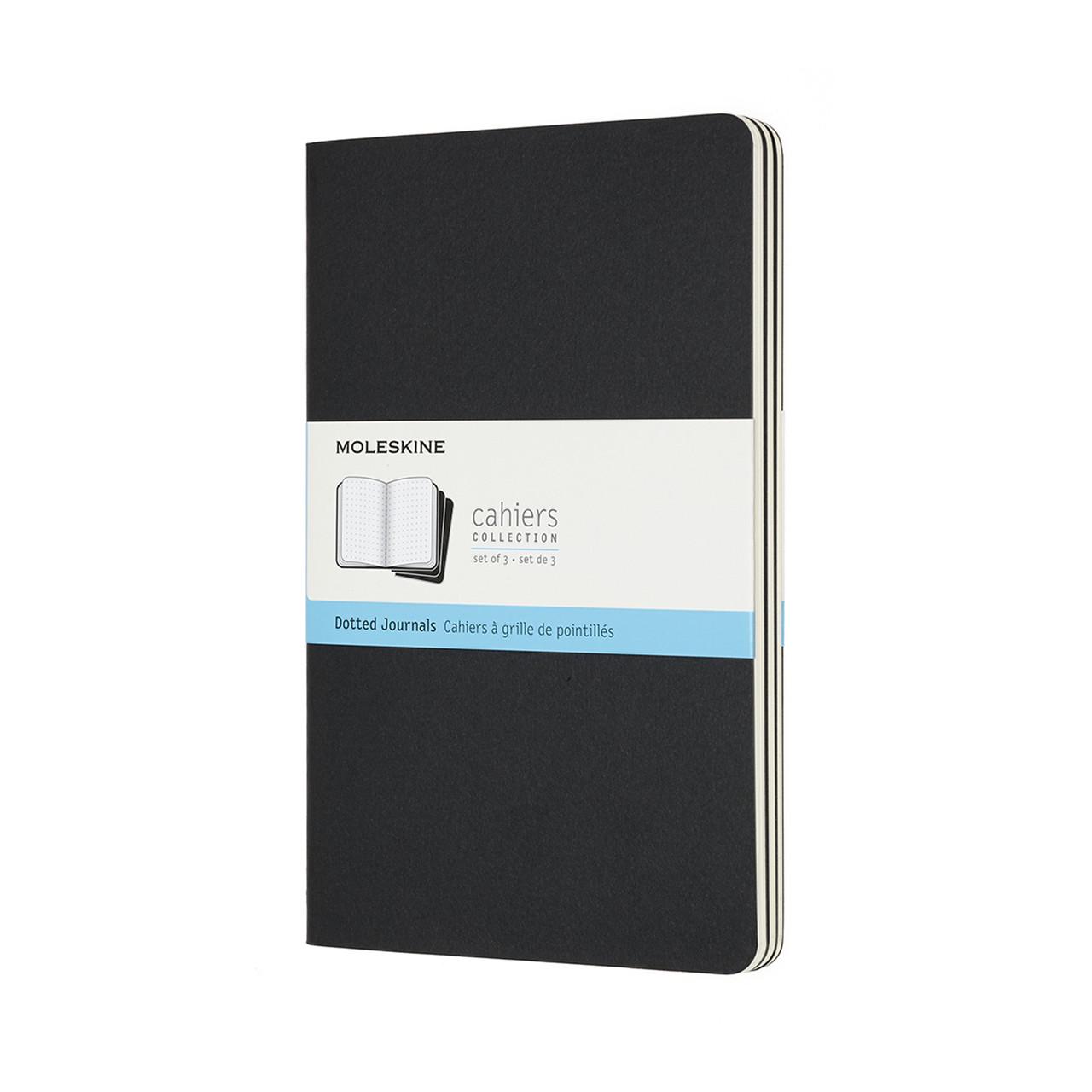 Блокнот Moleskine Cahier средний 13х21 см 80 страниц в точку Черный (8058341719213)