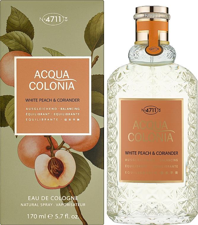 Одеколон унисекс 4711 Acqua Colonia White Peach & Coriander 100 мл (6015)