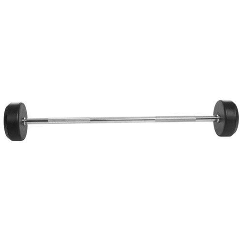 Штанга фиксированная прямая Rubber Coated Barbell Zelart TA-2685 25 кг Черный (58363066) - фото 2