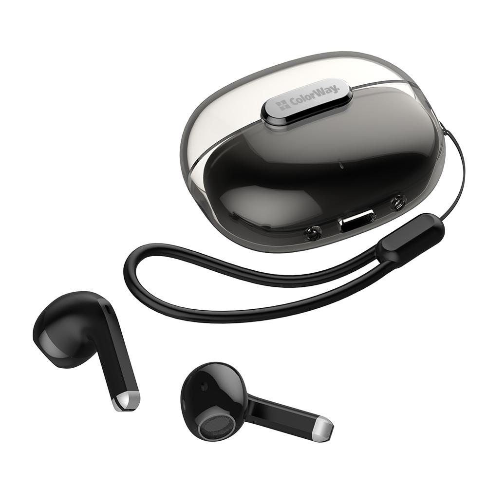 Навушники СolorWay Slim TWS-2 Earbuds Black (CW-TWS2BK) - фото 19