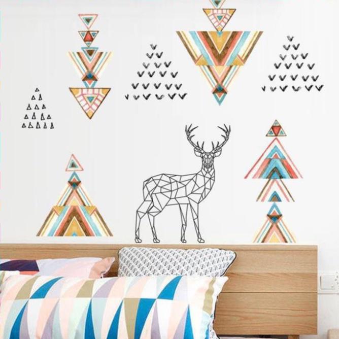 Наклейка інтер'єрна на стіну Green Life Олень 140х130 см (JM7332) - фото 6 Наклейка інтер'єрна на стіну Green Life Олень 140х130 см (JM7332) - фото 6