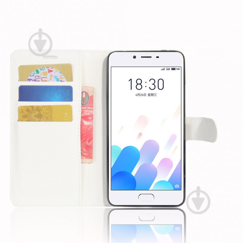 Чехол-книжка Litchie Wallet для Meizu E2 White (lwwh0131)