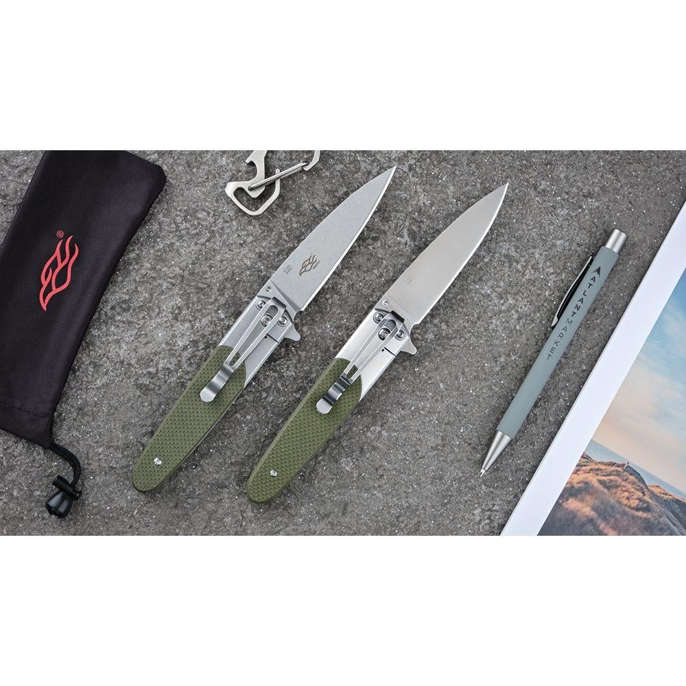 Нож складной туристический Ganzo G743-1-GR (A-015256) - фото 2 Нож складной туристический Ganzo G743-1-GR (A-015256) - фото 2