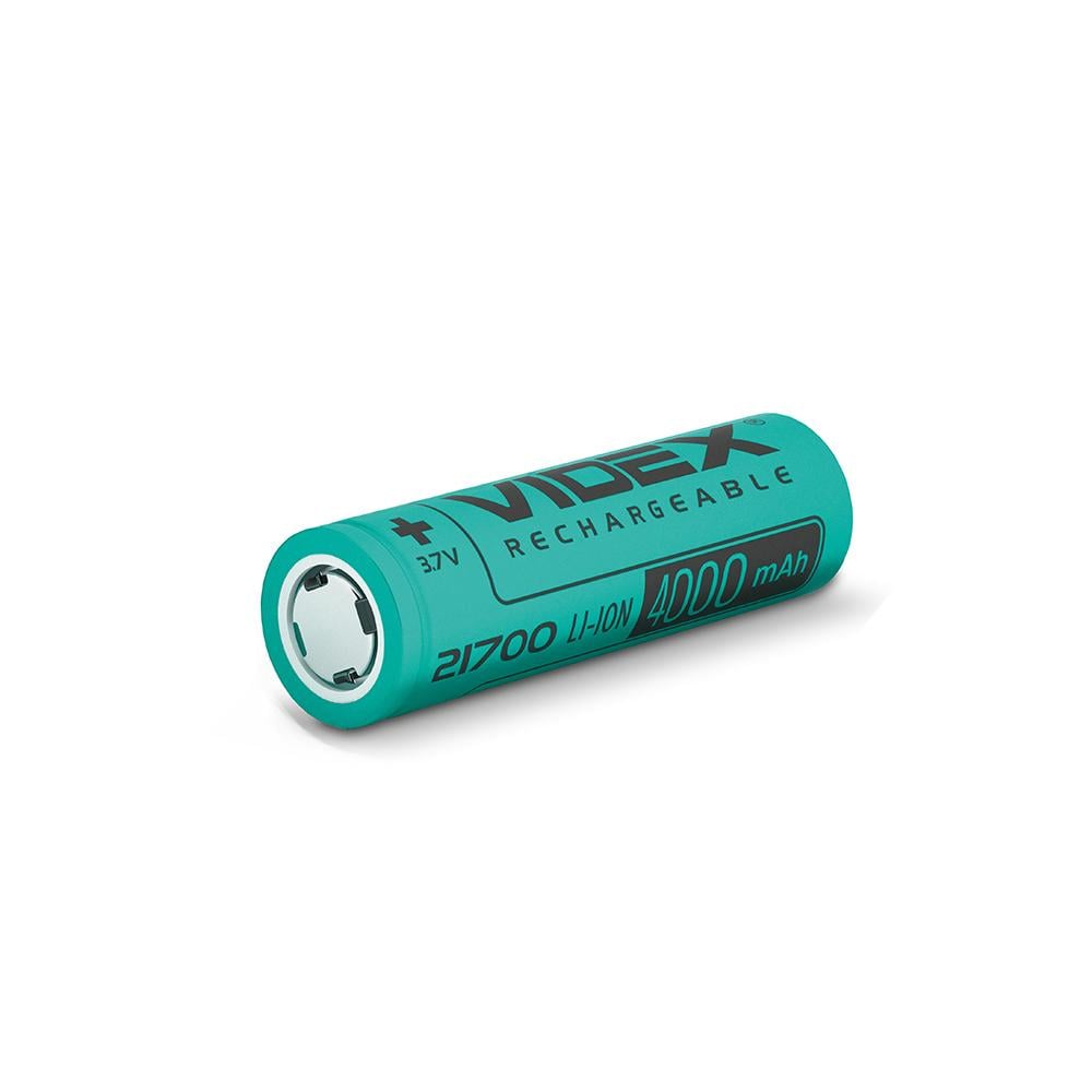 Акумулятор Videx Li-Ion 21700 без захисту 4000 mAh (21700/4000/1B)
