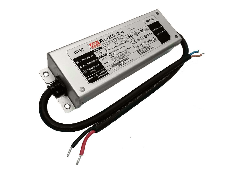 Блок питания Mean Well IP67 XLG-12-200 AC100-305V/DC 12V 200W (23500281)