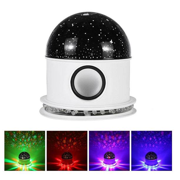 Диско куля LED Crysal Magic Ball Вluetooth USB з світло музикою динаміками та пультом - фото 5