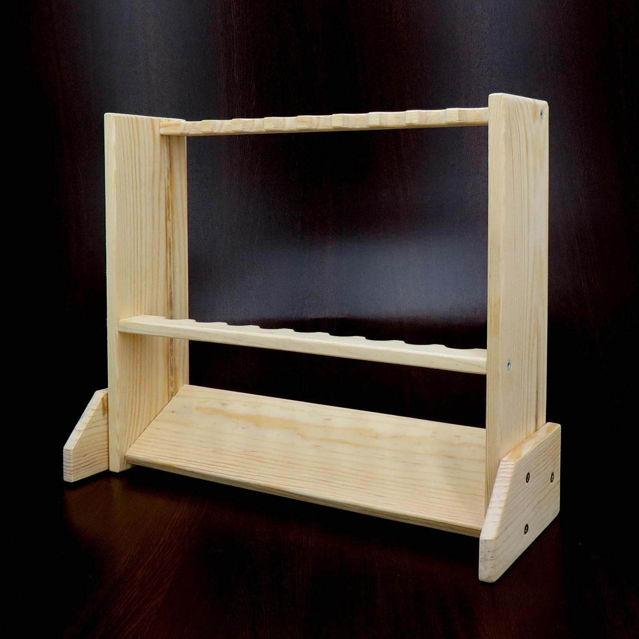 Органайзер для вудок із дерева Болонь 9 Бланже (РИБ-091301) - фото 5 Органайзер для вудок із дерева Болонь 9 Бланже (РИБ-091301) - фото 5