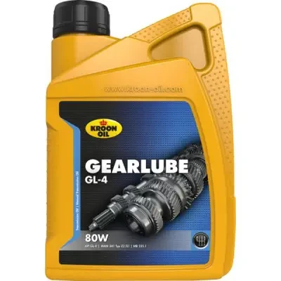 Трансмісійне мастило KROON OIL GEARLUBE GL-4 80W 1 л (01209) - фото 2 Трансмісійне мастило KROON OIL GEARLUBE GL-4 80W 1 л (01209) - фото 2