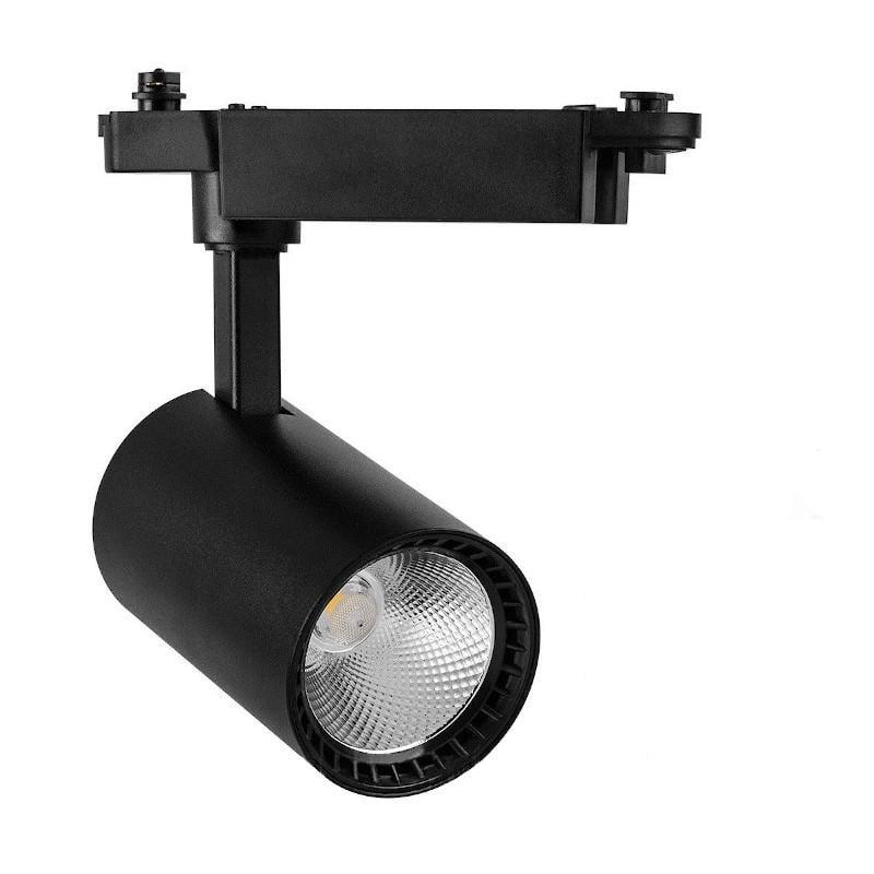 Світильник трековий світлодіодний Feron AL102 COB 12W 960 Lm 4000K IP40 Чорний (27729610)