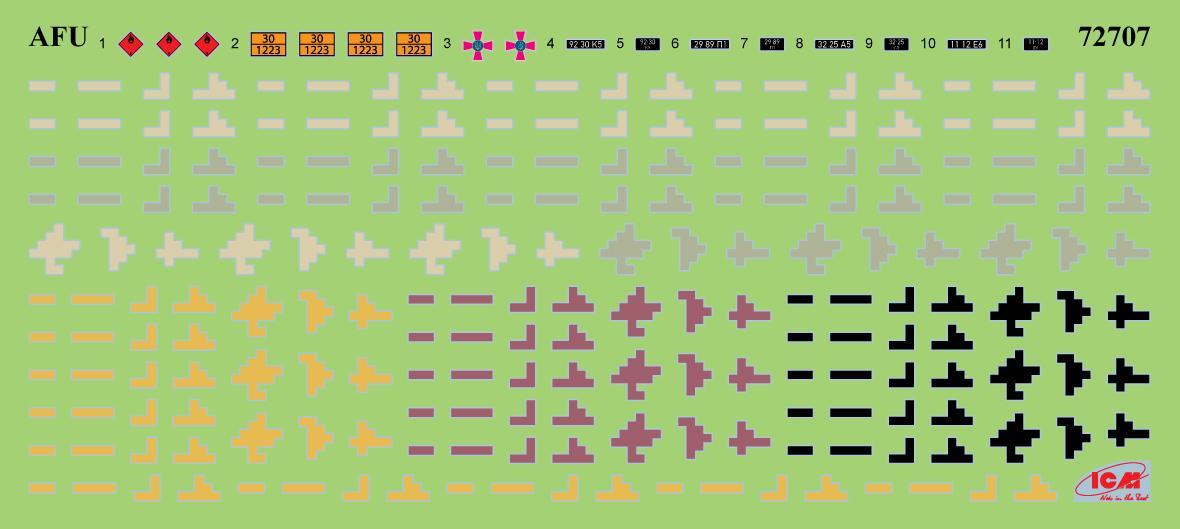 Сборная модель ICM Прицеп Вооруженных Сил Украины (72819) - фото 9 Сборная модель ICM Прицеп Вооруженных Сил Украины (72819) - фото 9