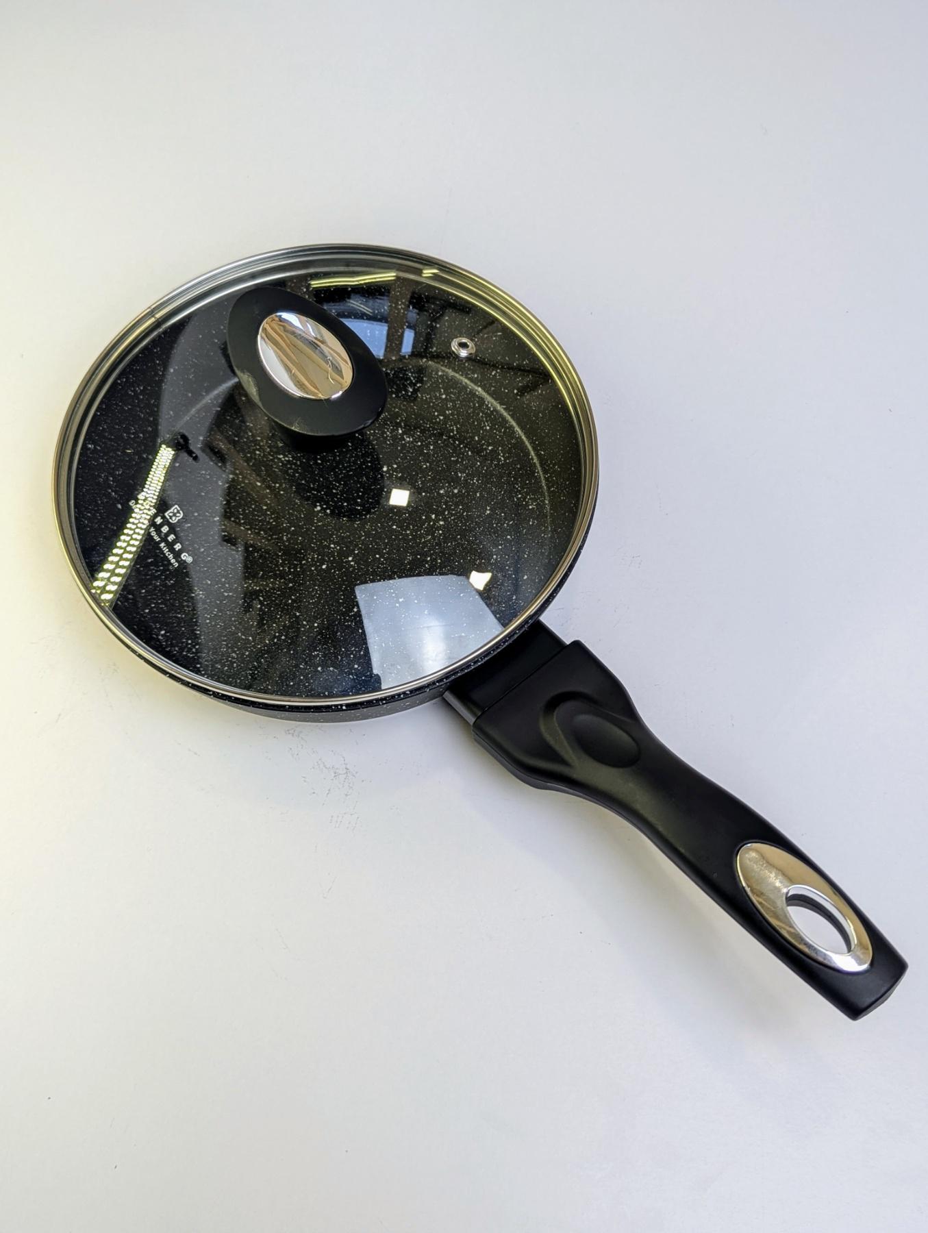 Сковорода зі скляною кришкою 1,2 л 20 см (EB-5713) Сковорода зі скляною кришкою 1,2 л 20 см (EB-5713)