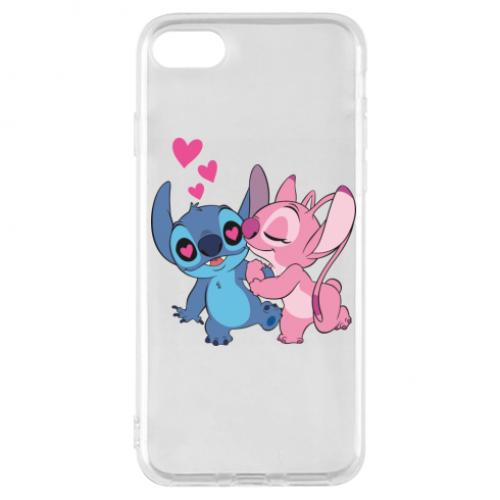 Чехол для iPhone 7 Стич и Энджел