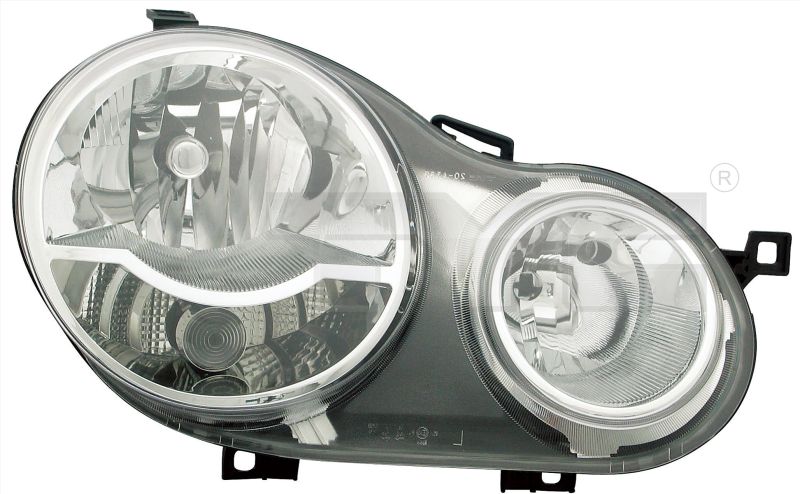 Фара передняя правая Volkswagen Polo 2002-2005 H7/H1 (20-0385-05-2)