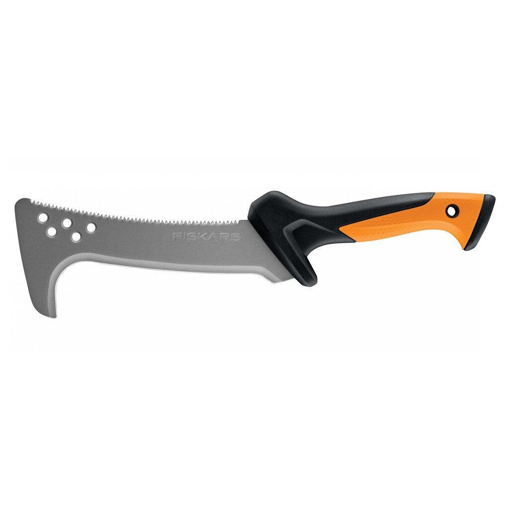 Сікач зубчастий Fiskars CL-521 з нейлоновим чохлом та закругленим лезом вуглецева сталь 54-56 HRC 23 см (2564409488) Сікач зубчастий Fiskars CL-521 з нейлоновим чохлом та закругленим лезом вуглецева сталь 54-56 HRC 23 см (2564409488)