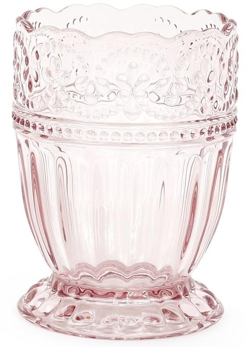 Набір склянок Siena Toscana 325 мл скло 6 шт. Рожевий (BD-581-018)