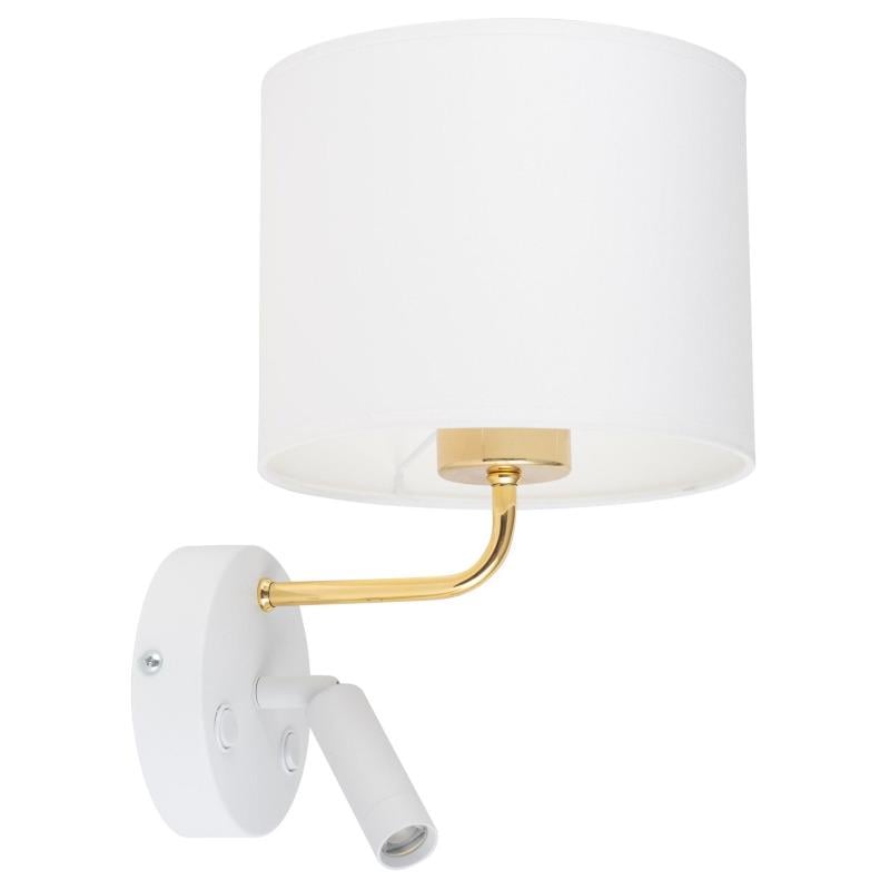 Бра TK Lighting RICHI 1xE27+1xG9 White/Gold (1370)