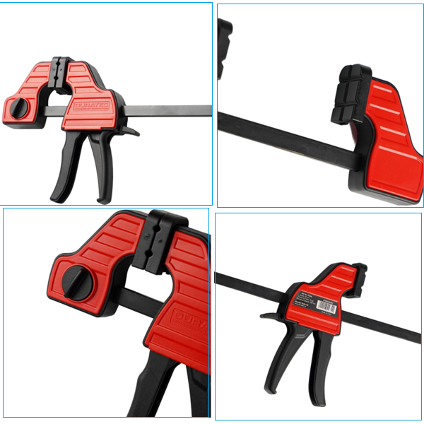 Струбцина быстрозажимная WorkMan Shape Quick 300х60 мм (624) - фото 2 Струбцина быстрозажимная WorkMan Shape Quick 300х60 мм (624) - фото 2