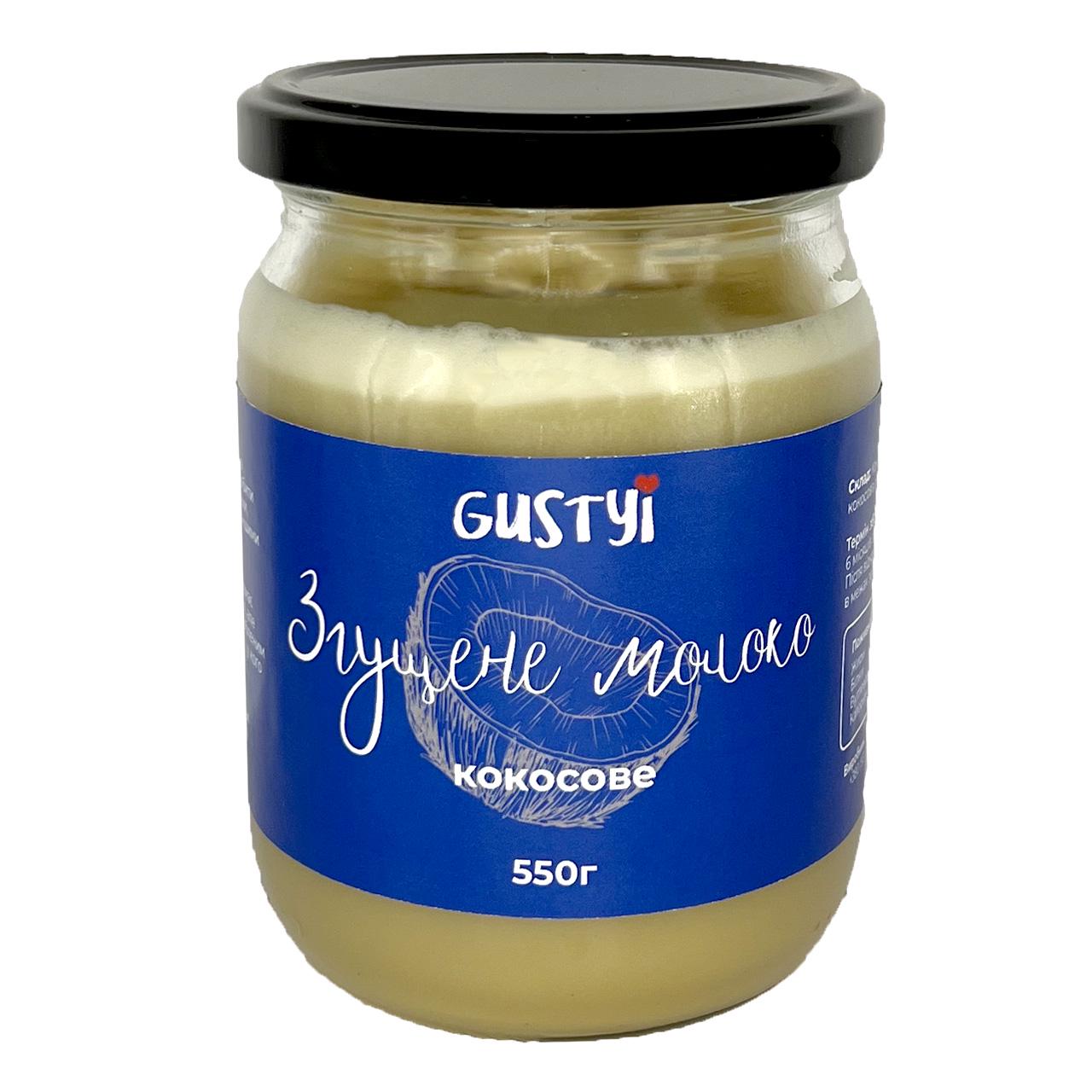Згущене молоко кокосове Gustyi 550 г (4825489258072,) Згущене молоко кокосове Gustyi 550 г (4825489258072,)