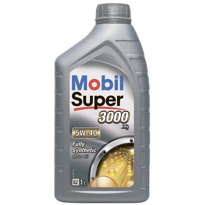 Моторное автомобильное масло Mobil Super 3000 СНГ 5W-40 1 л (49231)