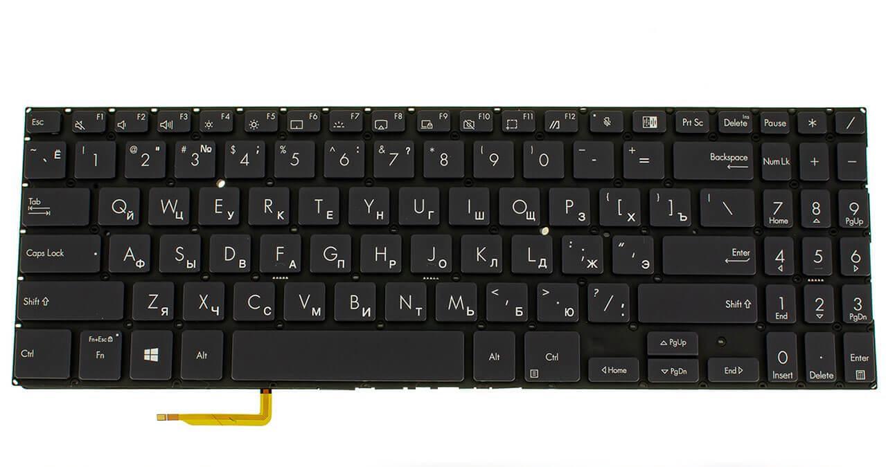 Клавиатура для ноутбука Asus Pro3548 Pro3548FB Pro574FB Pro3548FA Pro574FA матова (51135)