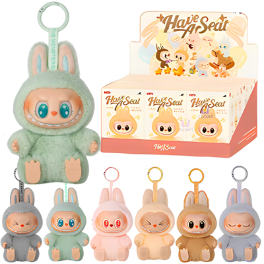 Игрушка-сюрприз мягкая Labubu 15 см (26491840) - фото 2 Игрушка-сюрприз мягкая Labubu 15 см (26491840) - фото 2