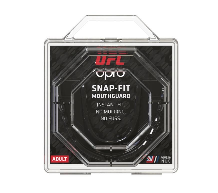 Капа Opro Snap-Fit UFC взрослый возраст от 11 Black (002257001) - фото 10