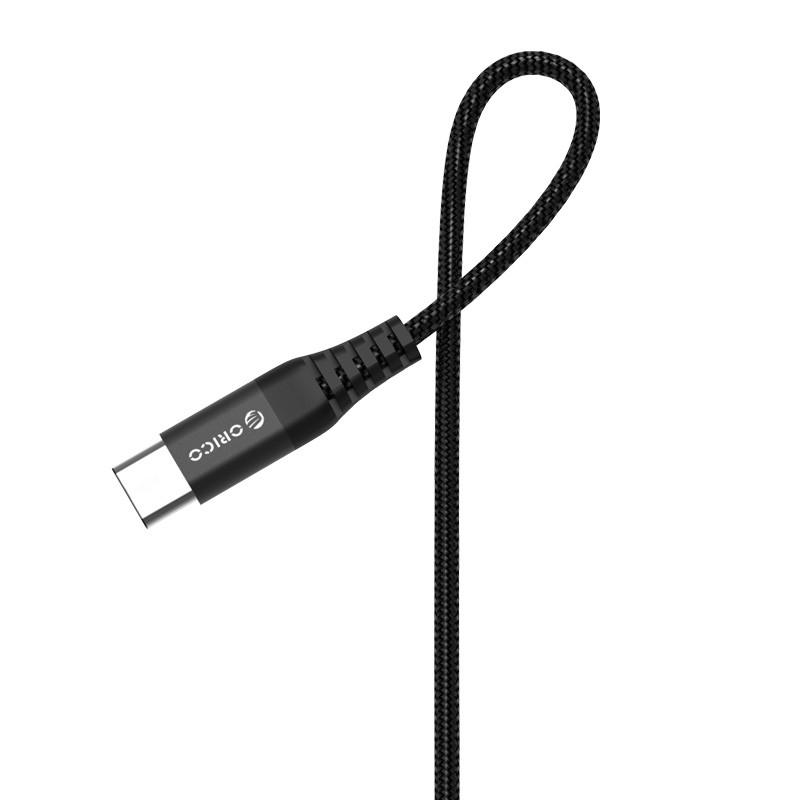 Кабель USB Type-C Orico для зарядки и передачи данных 1 м Черный (HTK-10-BK) - фото 3