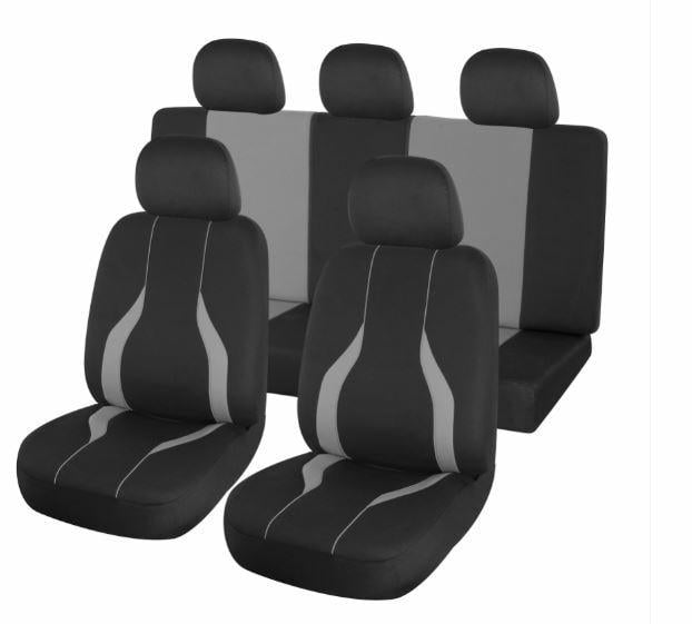 Авточехлы Auau Bolero для Dacia Lodgy 2012+ с вставкой Серый (41689)