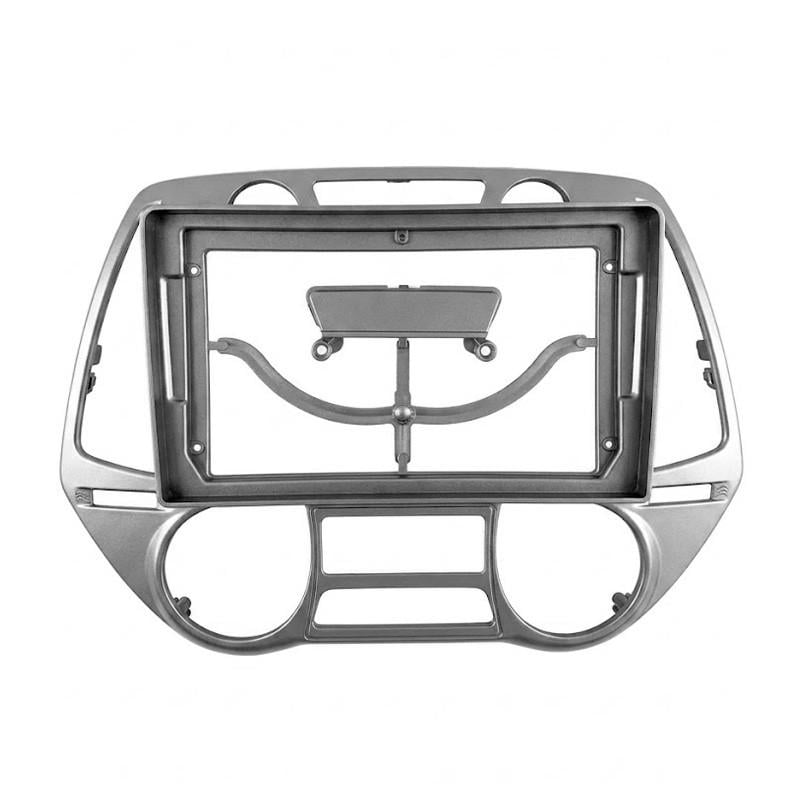 Переходная рамка Lesko для Hyundai i20 2009-2012 Auto AC 9" (7377)