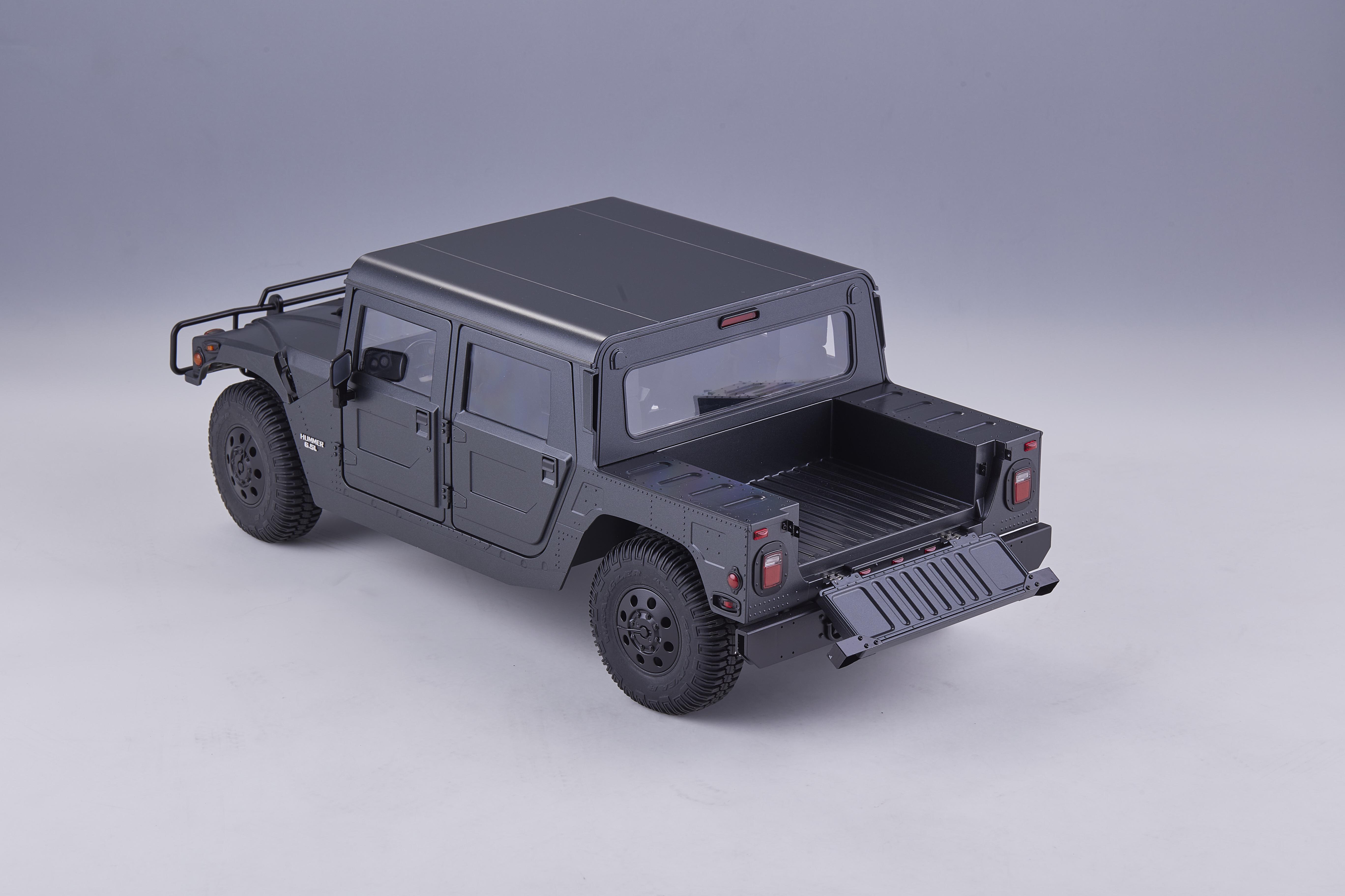 Машинка на радиоуправлении FMS 1:12 HUMMER RS Black - фото 27 Машинка на радиоуправлении FMS 1:12 HUMMER RS Black - фото 27