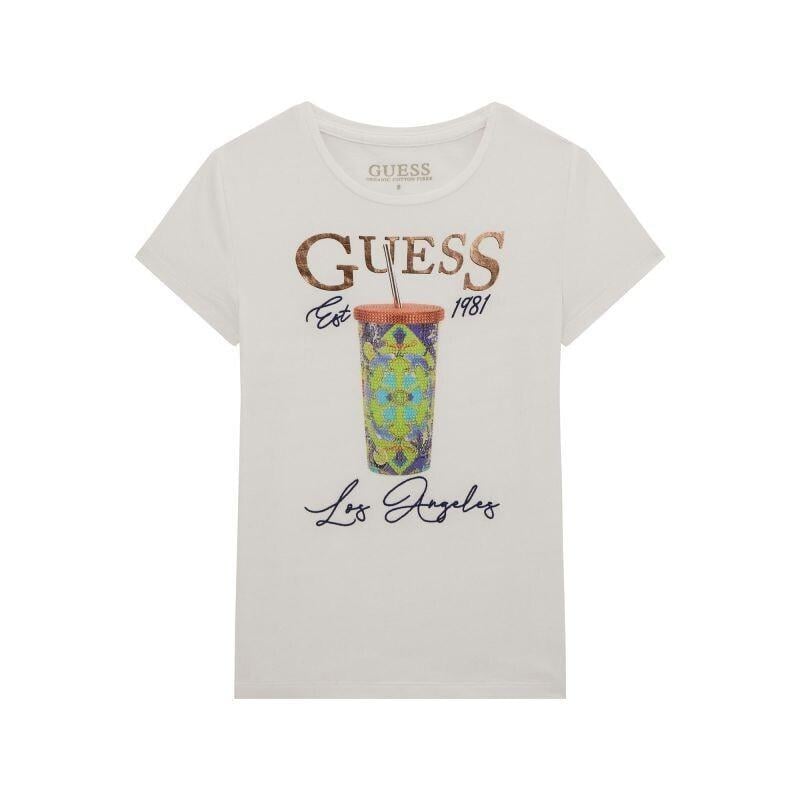 Футболка GUESS J5GI08K6YW4 G011 122-128 см 8 років білий (32540358)