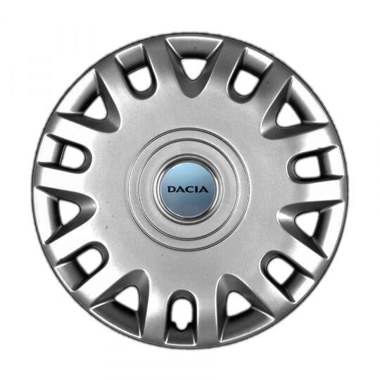 Автомобильные колпаки SKS 333 R15 с логотипом Dacia 4 шт. Серебристый